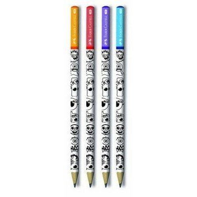 Faber Castell Kurşun Kalem Doodle Desenli 2b