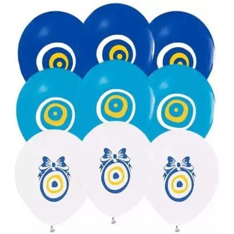 Nedi Pm-12164 Balon Nazar Boncuğu 16 Lı