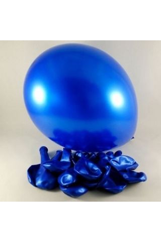 Nedi Pm-12136 Balon Metalik Lacivert 20 Li