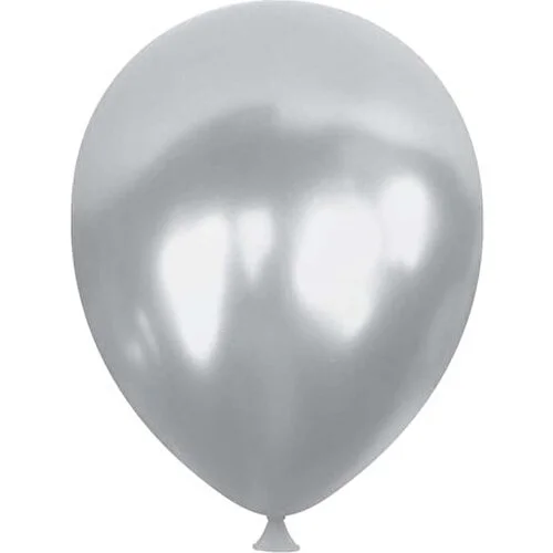 Nedi Pm-12133 Balon Metalik Gümüş 20 Li