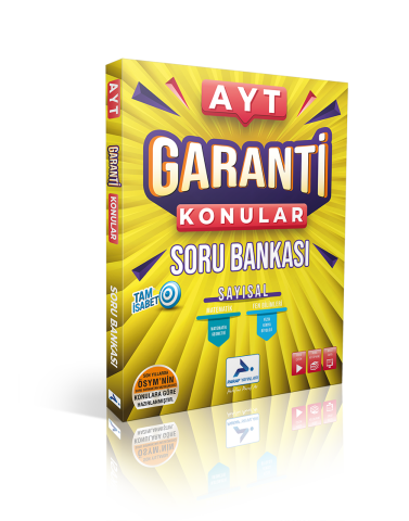 Paraf AYT Sayısal Garanti Konular Soru Bankası