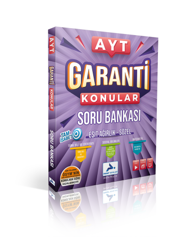 Paraf AYT  Eşit Ağırlık Sözel Garanti Konular Soru Bankası
