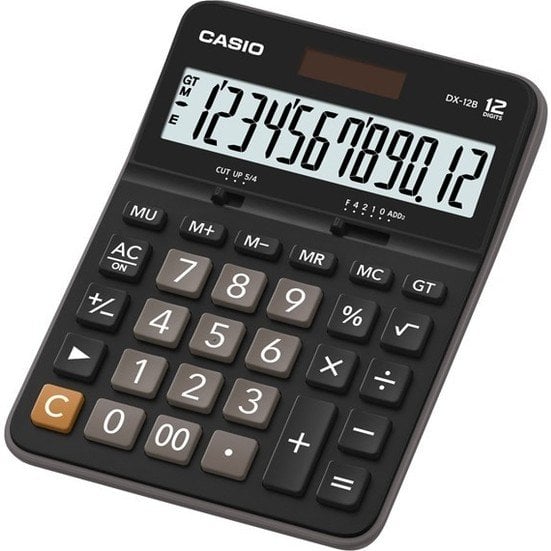 Casıo Dx-12-B-Bk Hesap Makinası