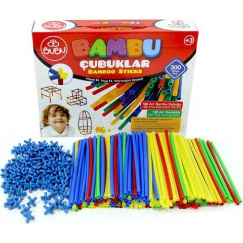 Bu-Bu Bambu Çubukları 300 Parça
