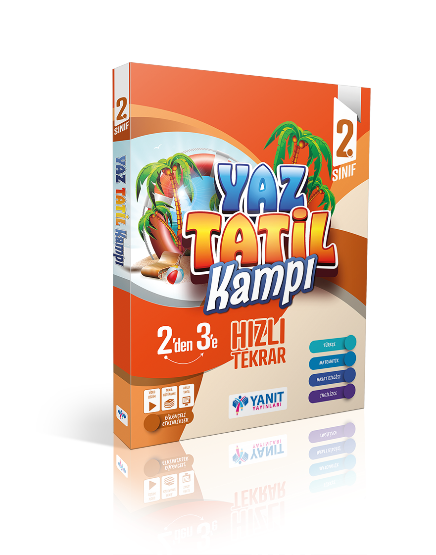 Yanıt 2.Sınıf Yaz Tatil Kamp Kitabı – 2’ den 3’ e Hızlı Tekrar