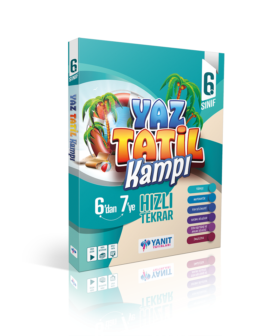 Yanıt 6.Sınıf Yaz Tatil Kamp Kitabı – 6’ dan 7’ e Hızlı Tekrar