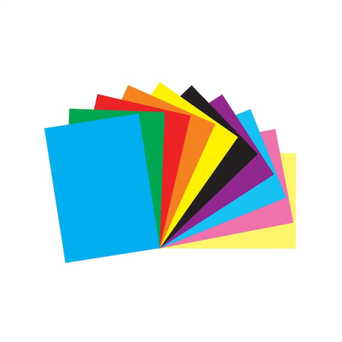 Mcolor Renkli Mukavva 50x70 – Karışık Renkler