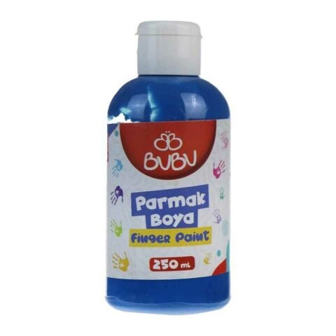 Bu-Bu Parmak Boya 250 Gr. - Mavi