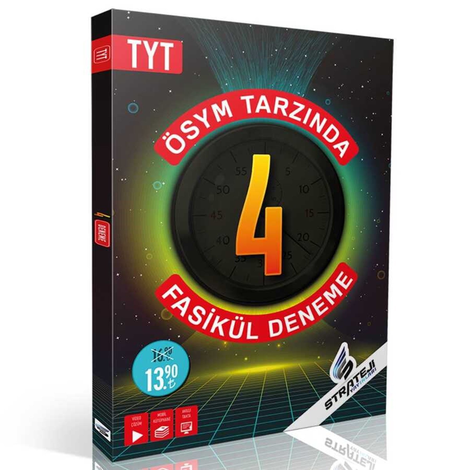 Strateji Yayınları TYT 4 Fasikül Deneme Video Çözümlü