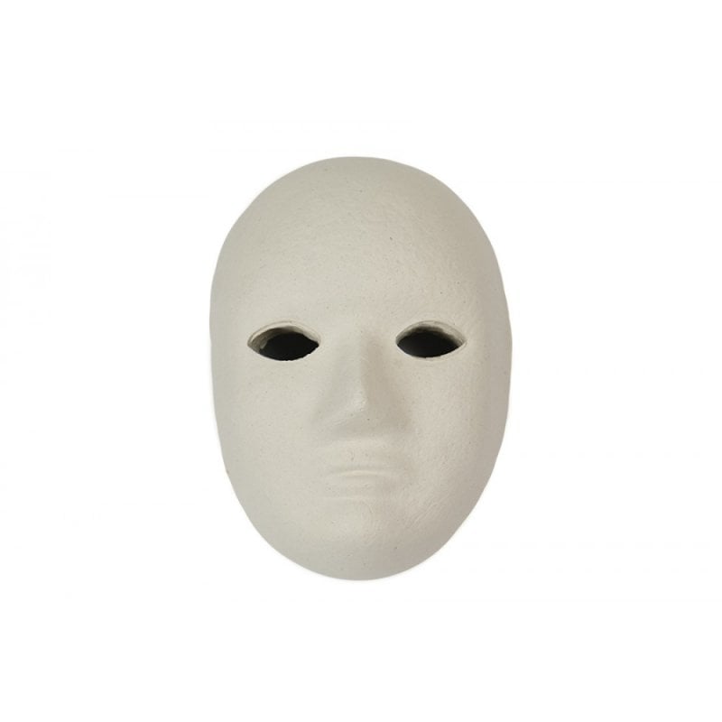 Boyanabilir Karton Yüz Maske (1 adet)