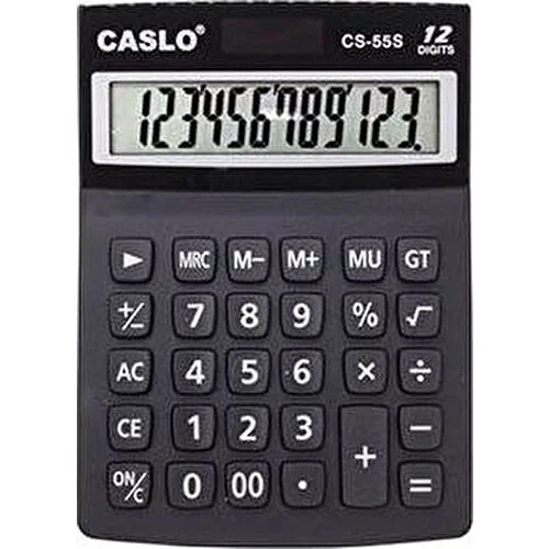 Csl Cs-55S 12 Hane Masa Tipi Hesap Makinesi