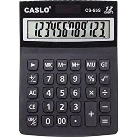 Csl Cs-55S 12 Hane Masa Tipi Hesap Makinesi