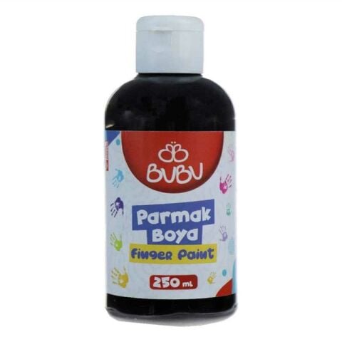Bu-Bu Parmak Boya 250 Gr. - Siyah