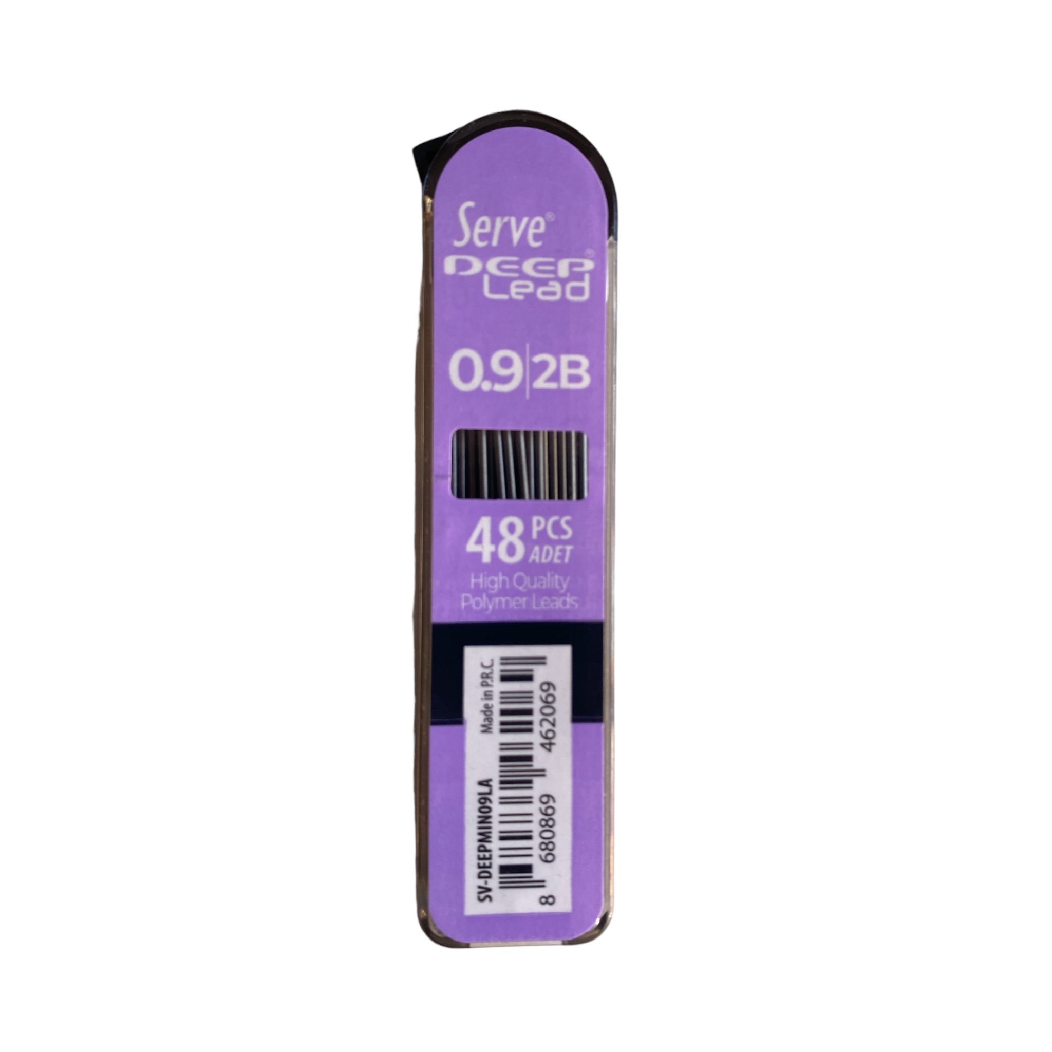 Serve Deep 0.9 Mm 2B Siyah Kalem Ucu 48 li Renkli Gövde – Lavanta