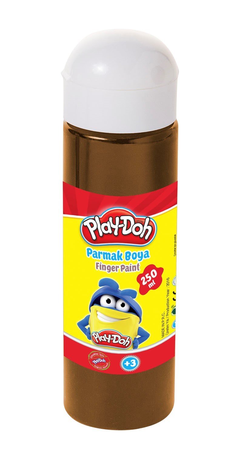 Play-Doh Parmak Boyası 250 ml - Kahverengi