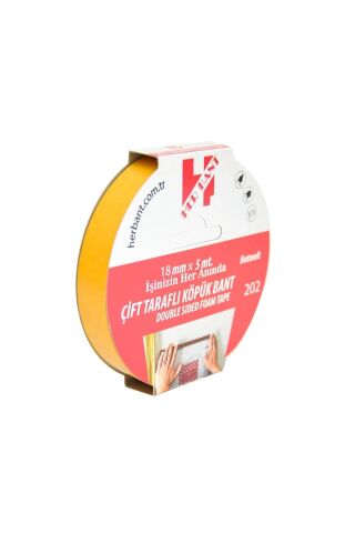 Herbant PE Hotmelt Köpük Bant 18mmx5mt
