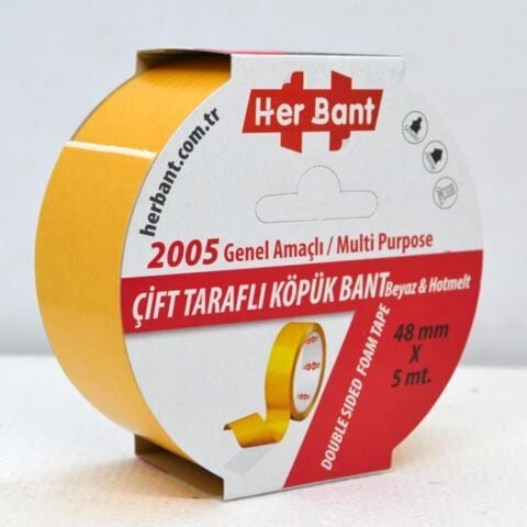 Herbant PE Hotmelt Köpük Bant 48mmx5mt