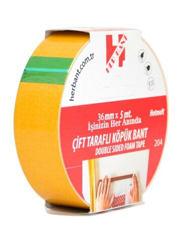 Herbant PE Hotmelt Köpük Bant 36mmx5mt