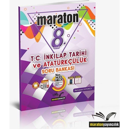 Maraton 8.Sınıf T.C. İnkılap Tarihi ve Atatürkçülük Soru Bankası