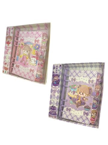 Maxx YD-4052 Figürlü Lüx Defter Kareli 72 Ypr 12x18 Cm