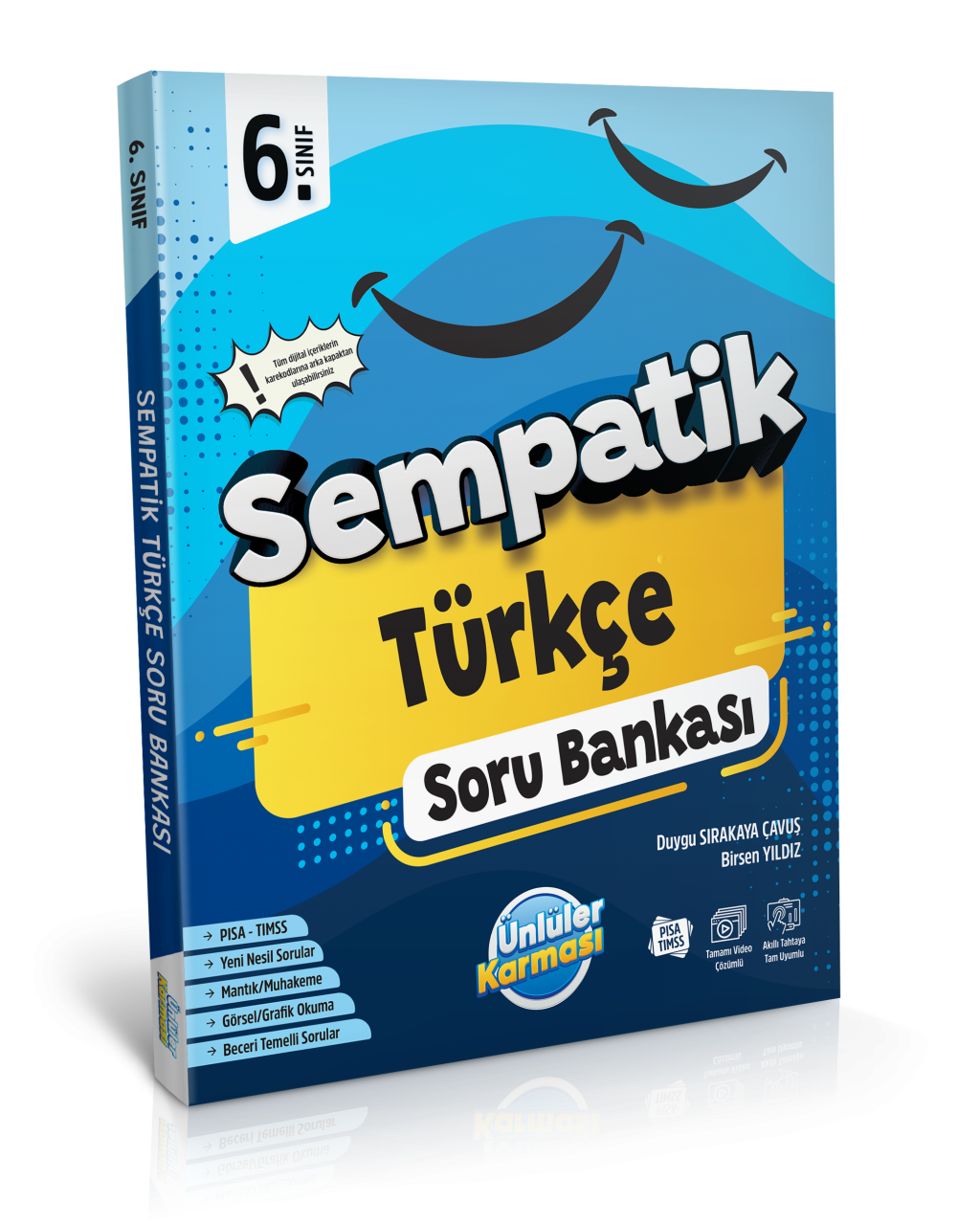 Ünlüler Yayınları 6.SINIF SEMPATİK SORU BANKALARI TÜRKÇE