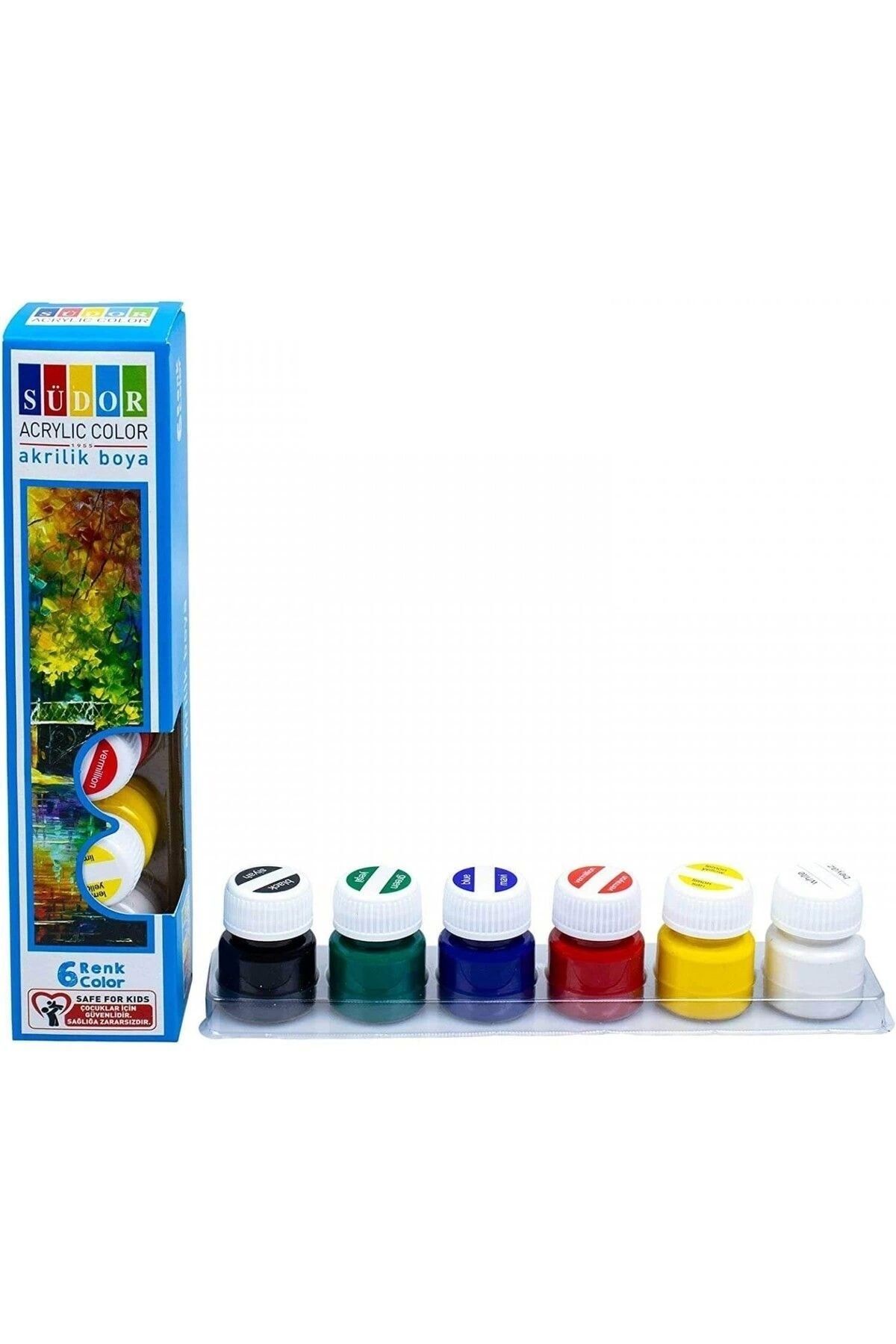 Südor Akrilik Boya 6 Renk 15 ml