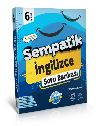 Ünlüler Yayınları 6.SINIF SEMPATİK SORU BANKALARI İNGİLİZCE