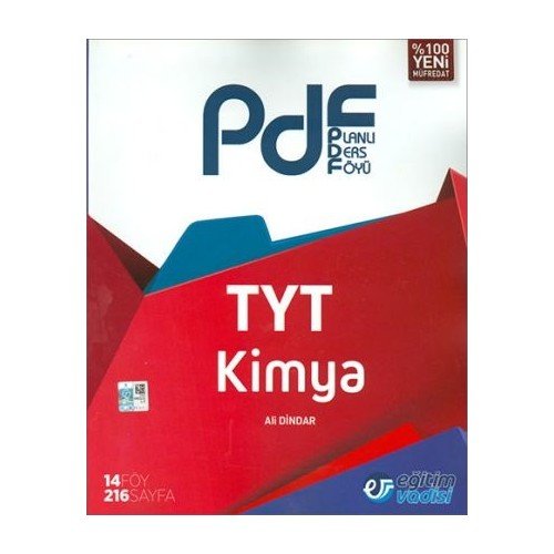 Eğitim Vadisi Yayınları TYT Kimya Planlı Ders Föyü ( PDF)