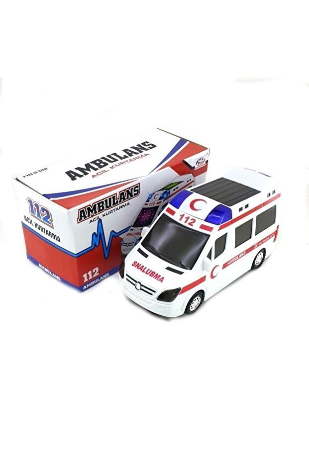 Ethem Oyuncak Acil Kurtarma Araçları Işıklı- Sesli Ambulans