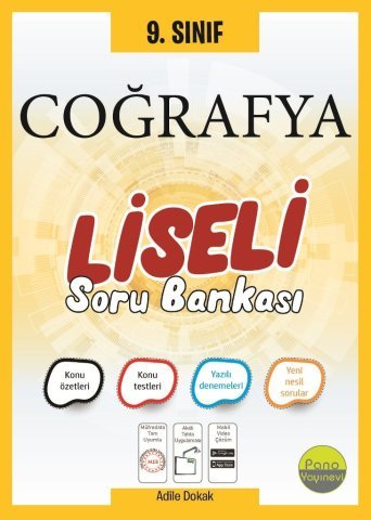 Pano 9. Sınıf Coğrafya Soru Bankası (Liseli)