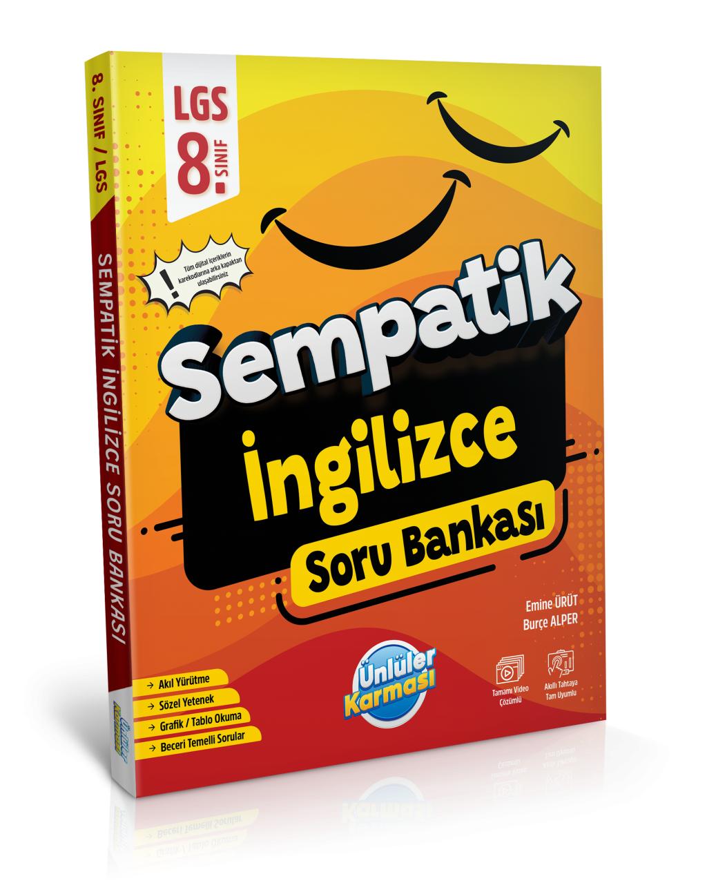 Ünlüler Yayınları 8. SINIF SEMPATİK SORU BANKASI İNGİLİZCE