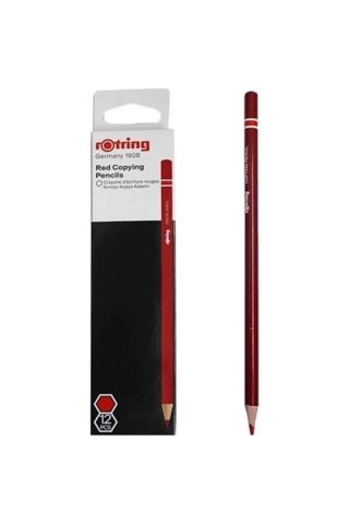 Rotring Kırmızı Kopya Kalemi – 12 Adet