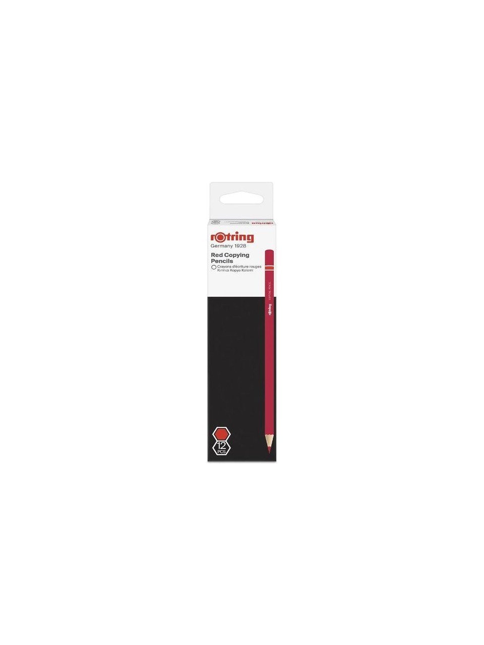 Rotring Kırmızı Kopya Kalemi – 12 Adet