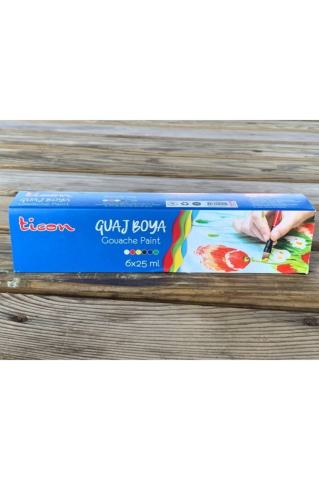 TİCON GUAJ BOYA 25MLX6 RENK