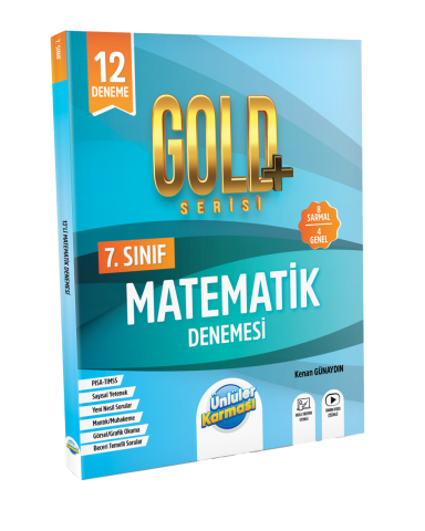 Ünlüler Yayınları 7. SINIF GOLD BRANŞ DENEMELERİ MATEMATİK