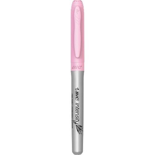 Bic Fine Point Parmanent Marker Toz Pembe