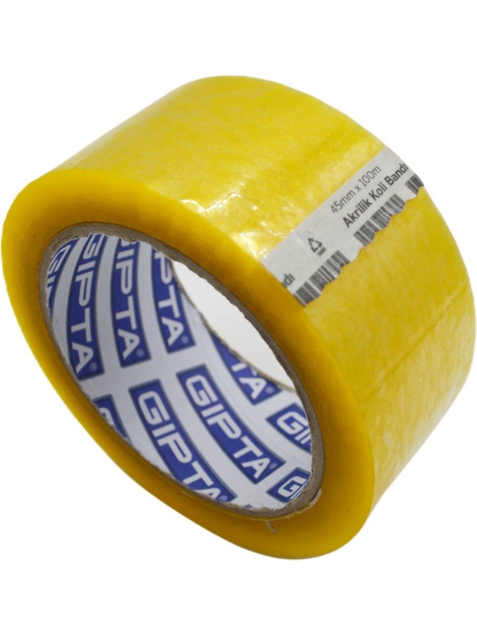 Gıpta Koli Bandı 45Mx100 Metre Şeffaf Akrilik