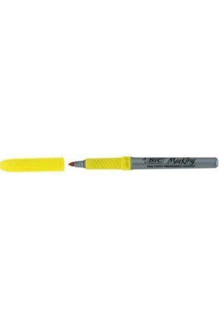Bic Fine Point Parmanent Marker Limon Sarı