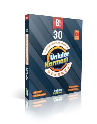 ÜNLÜLER KARMASI 8. SINIF INKILAP TARİHİ 30 DENEME