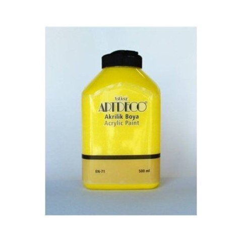 ARTDECO AKRİLİK BOYA 500 ML SARI
