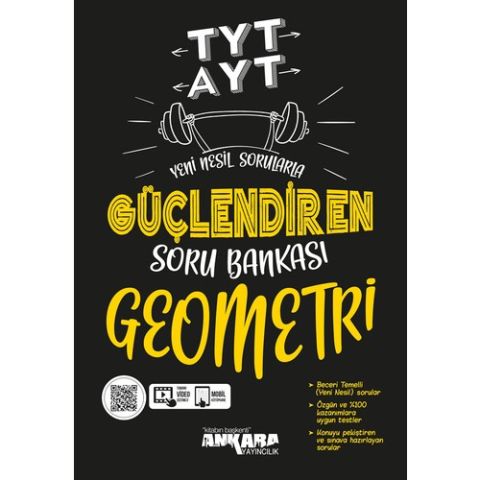 Ankara Yayıncılık  Yks Tyt-Ayt Güçlendiren Geometri Soru Bankası