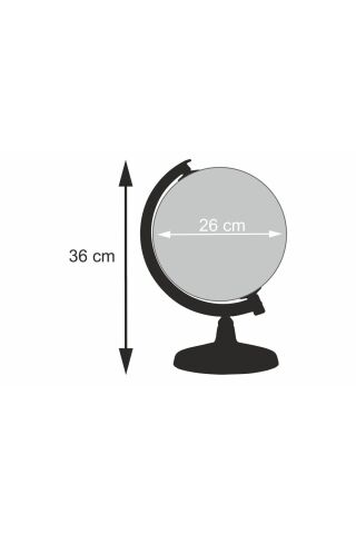 Artı Yerküre Siyasi 26 Cm