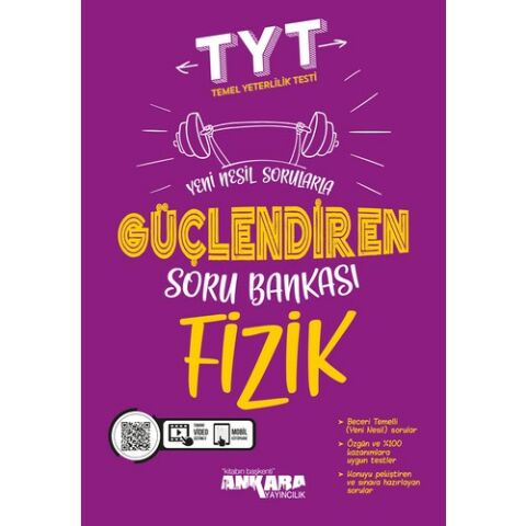 Ankara Yayıncılık  Yks Tyt Güçlendiren Fizik Soru Bankası