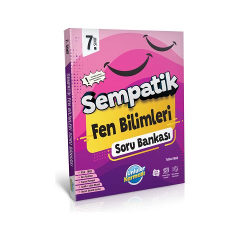 Ünlüler Yayınları 7.SINIF SEMPATİK BANKALARI FEN BİLİMLERİ