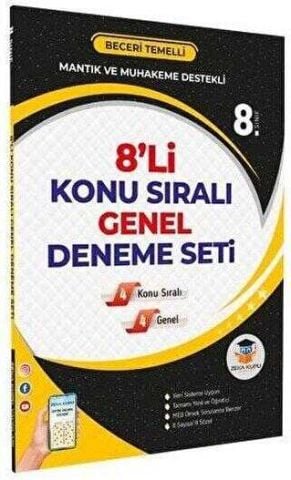 Zeka Küpü Yayınları 8.sınıf LGS Beceri Temelli 8'li Deneme