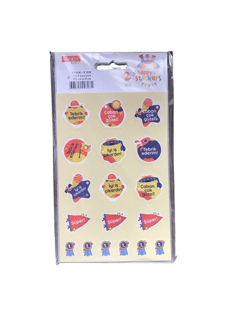 Tanex etiket tnx-110 ödül etiketi 36 lı
