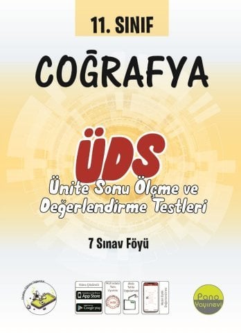 Pano 11. Sınıf Coğrafya Ünite Değerlendirme Sınavı (7 Sınav)