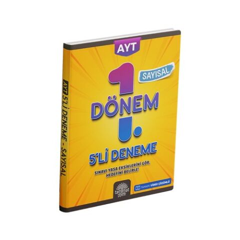 Tammat Yayıncılık AYT Sayısal 1. Dönem 5 Deneme