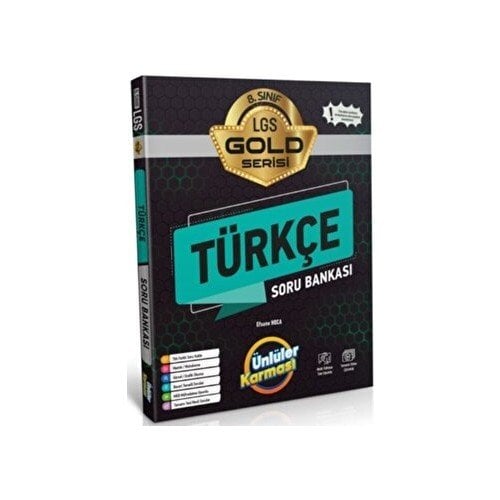 Ünlüler Yayınları 8. SINIF GOLD SORU BANKALARI TÜRKÇE EFSANE HOCA