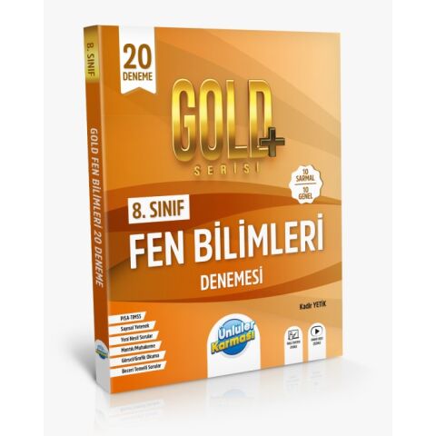 Ünlüler Yayınları 8. SINIF GOLD BRANŞ DENEMELERİ FEN BİLİMLERİ